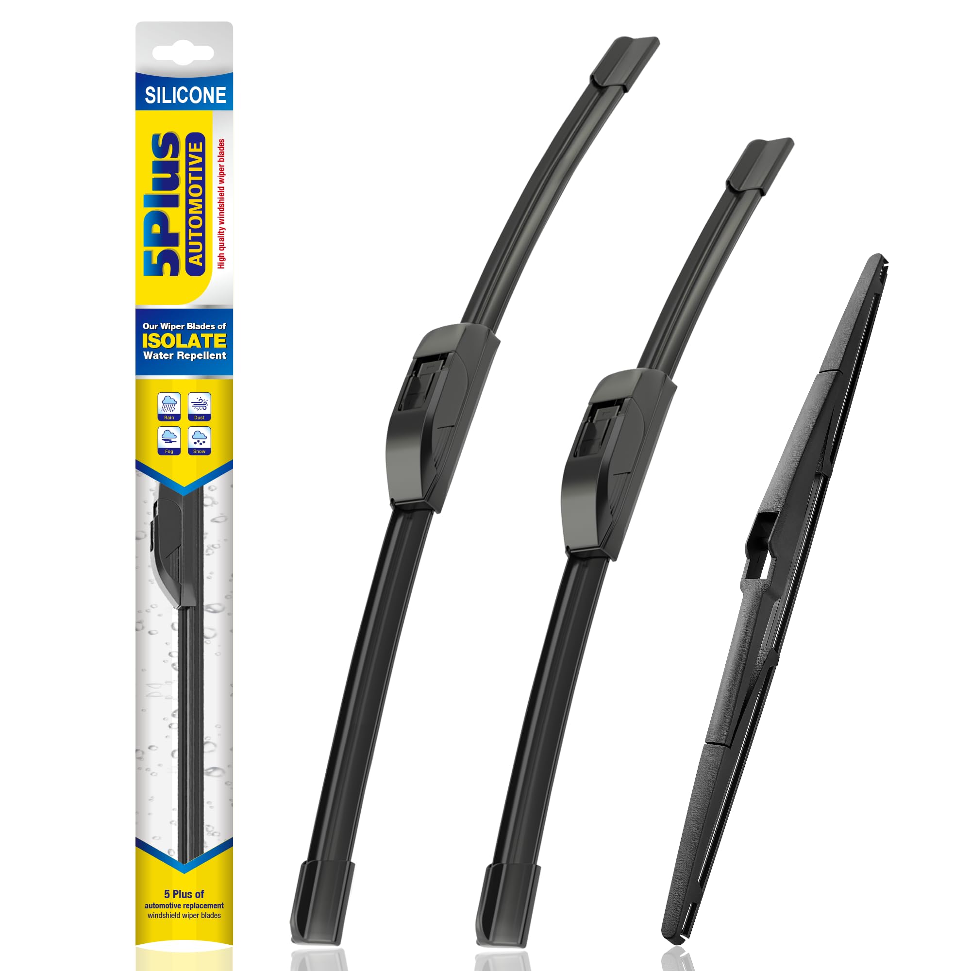 5 PLUS 26-inch front wiper blade fits Hyundai Tucson for precise visibility