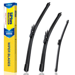 5 PLUS windshield wipers for Ford Explorer front 26-inch blade for clear rain visibility