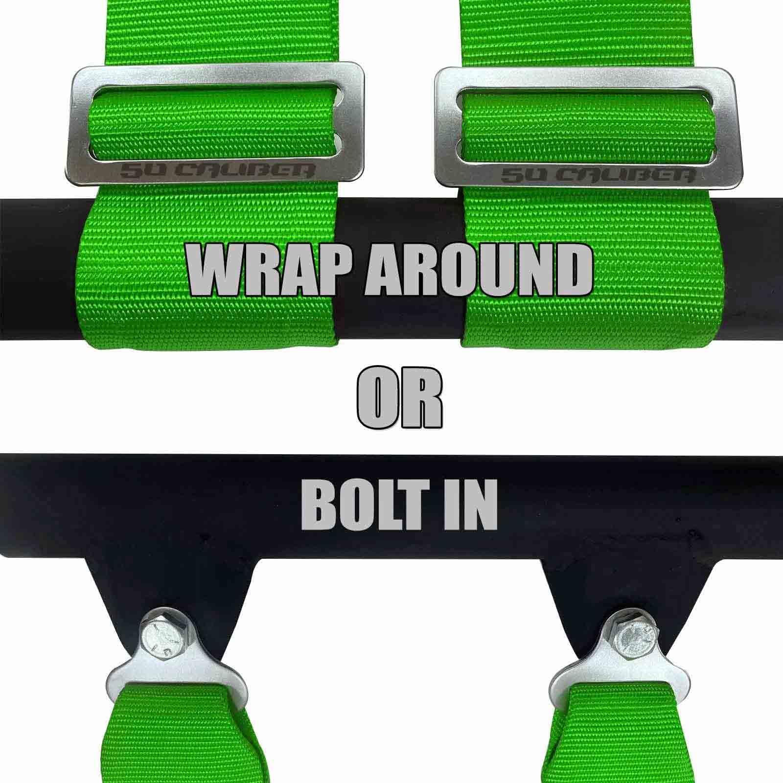 Nine color options, including vibrant green, to match your vehicle.