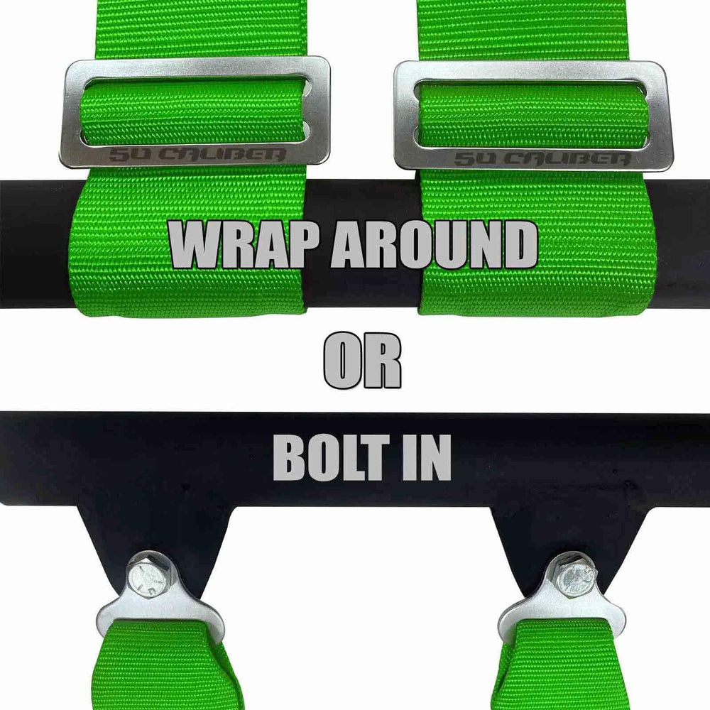 Nine color options, including vibrant green, to match your vehicle.