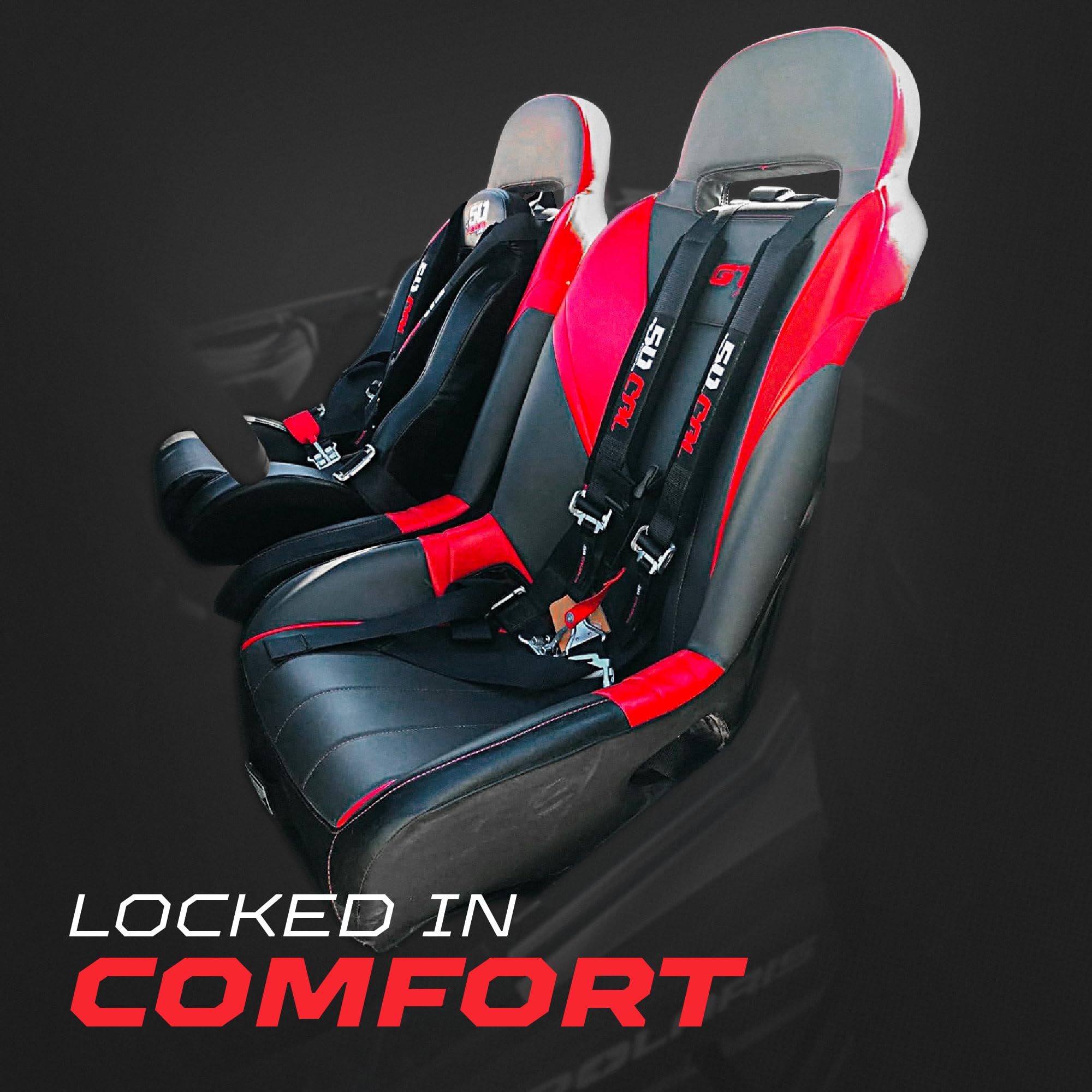 50 Caliber Racing nine-color options harness lets you customize vehicle styling.