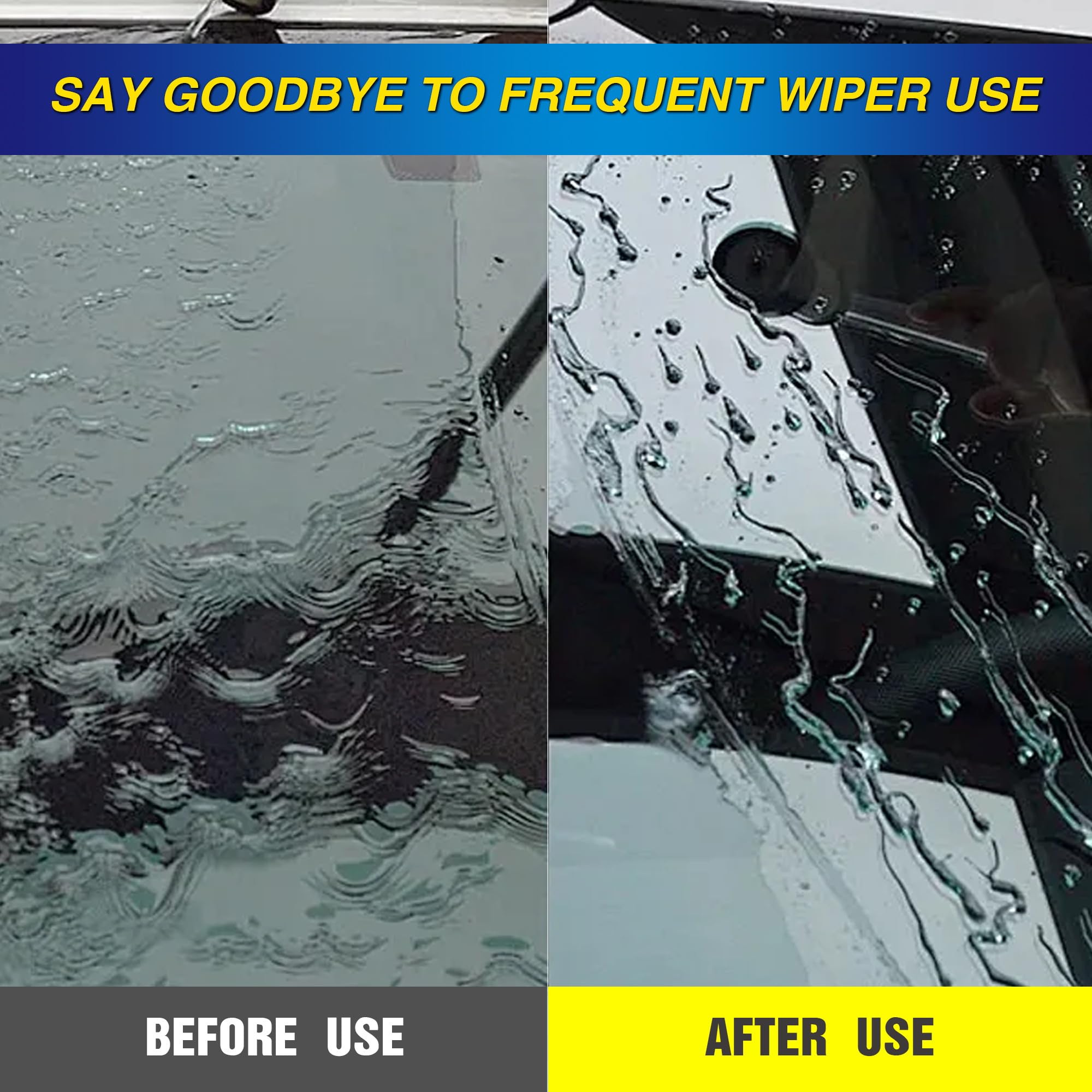 Close-up of easy installation process for 5 PLUS wipers