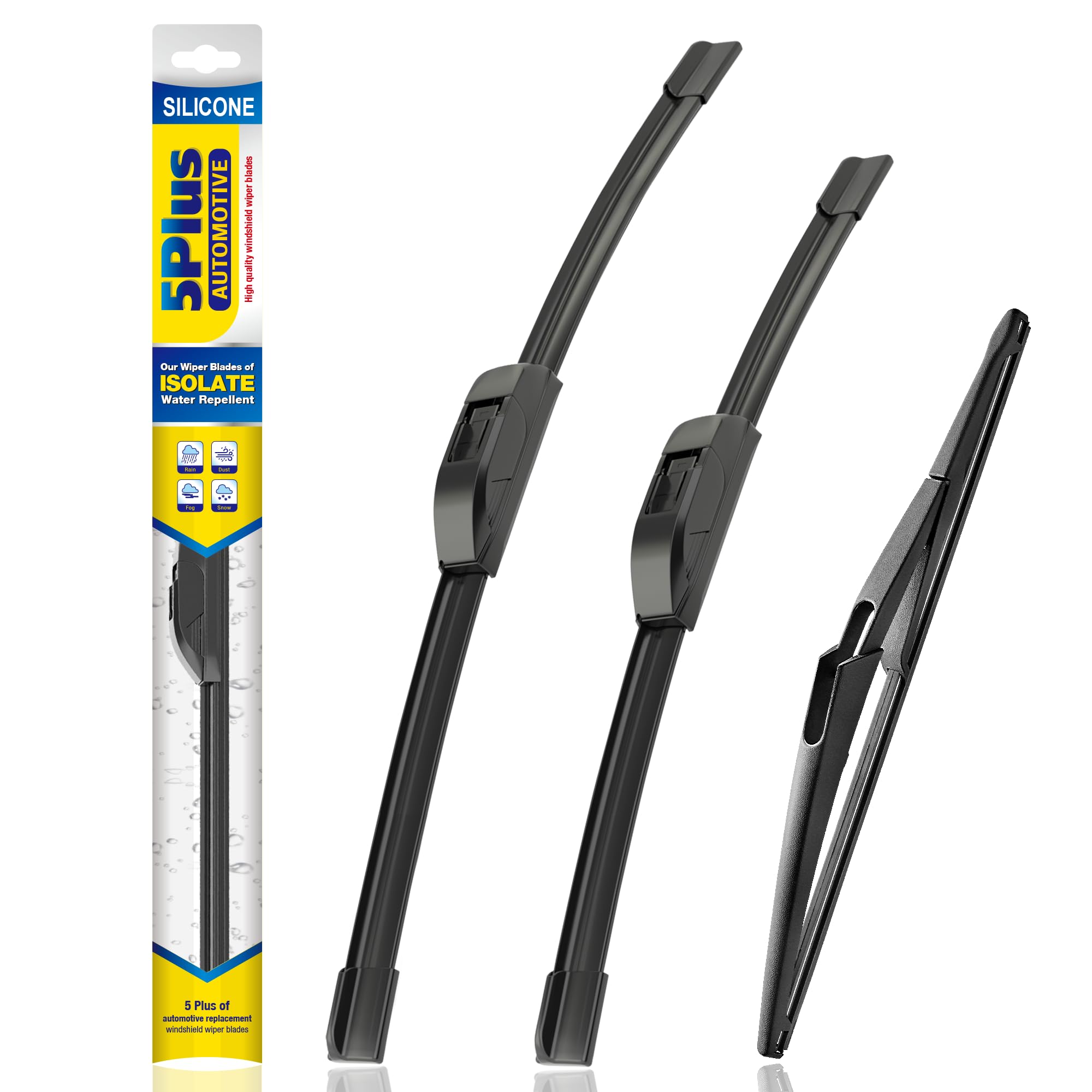 5 PLUS Nissan Kicks 26-inch front wiper blade for rain visibility