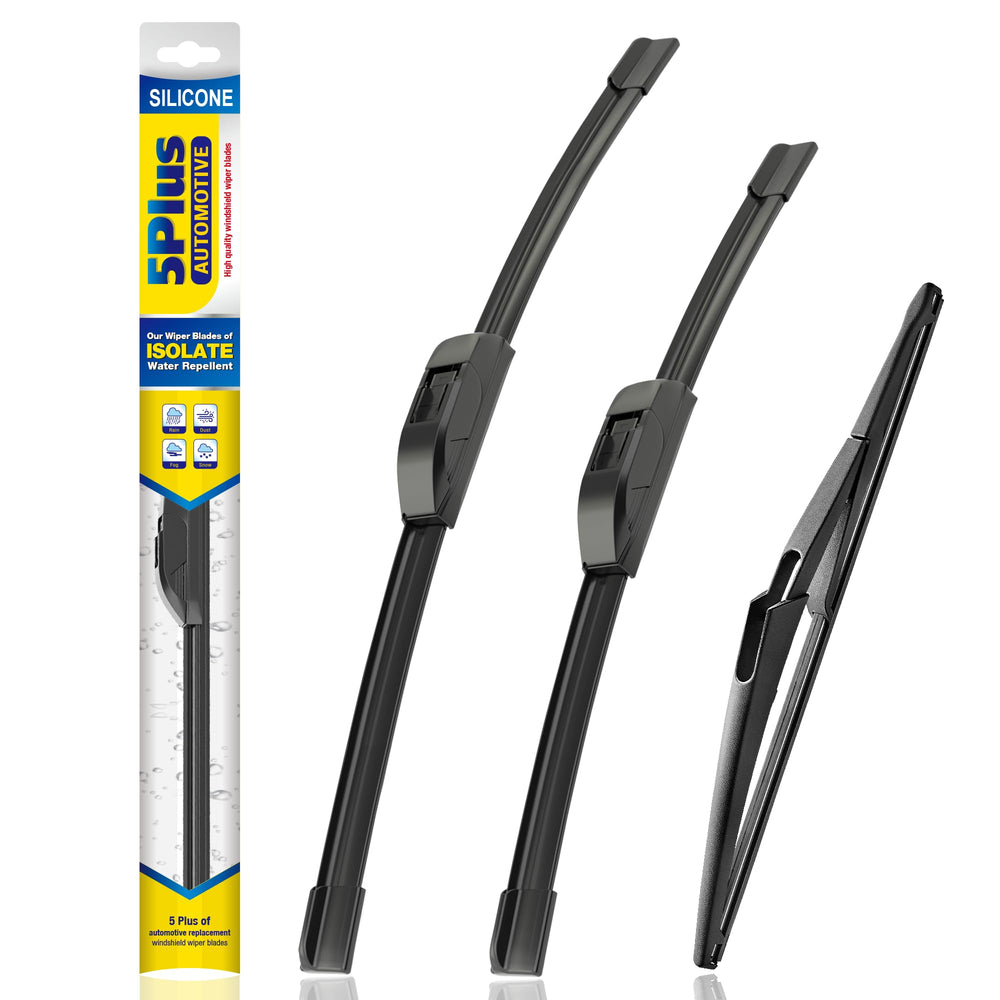 5 PLUS Nissan Kicks 26-inch front wiper blade for rain visibility