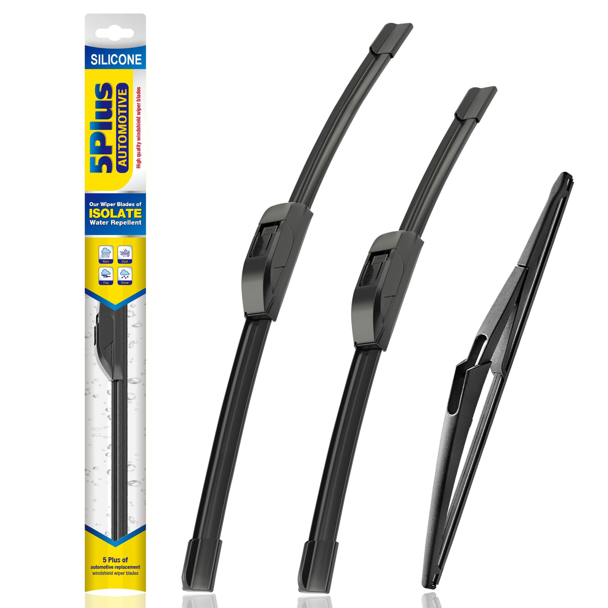 5 PLUS Nissan Kicks 26-inch front wiper blade for rain visibility