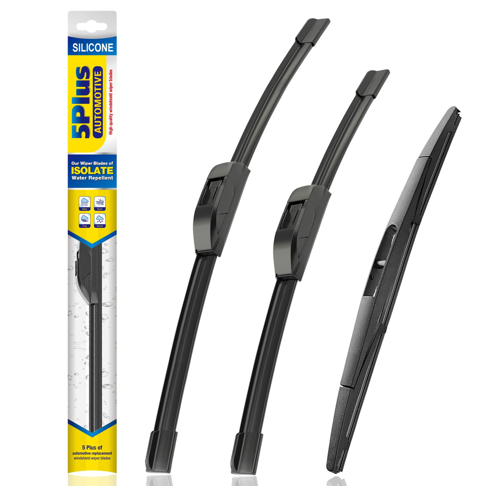 5 PLUS Nissan Murano 26-inch wiper blade enhances rain visibility with silicone coating.