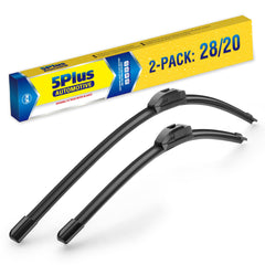 5 PLUS wiper blade for Toyota Sienna 2020 front view improves rain visibility