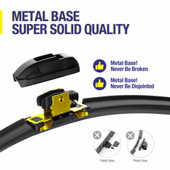 5 PLUS packaging for Toyota Sienna wiper kit highlights easy replacement