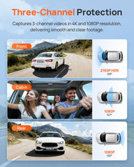 70mai interior camera with IR LEDs demonstrating improved cabin visibility