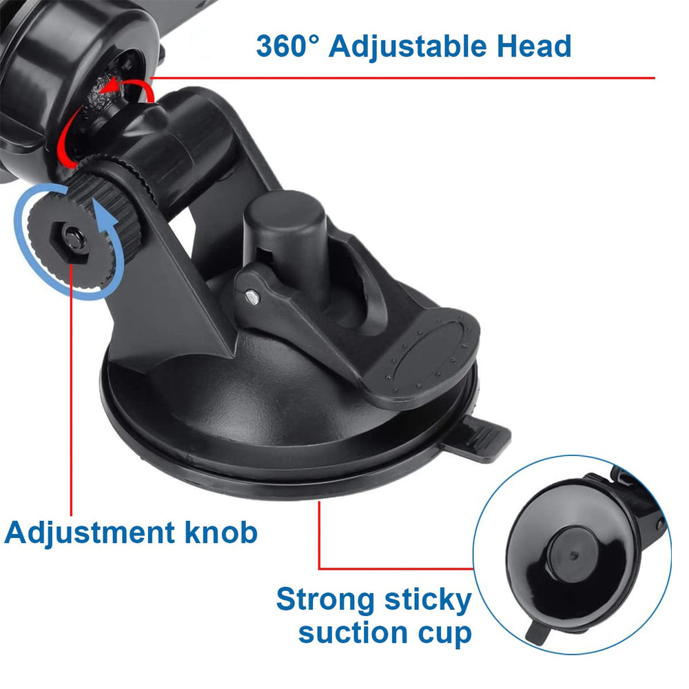 8sanlione wide-angle HD inside rearview delivers expansive, detailed rear visibility.