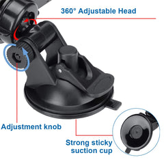 8sanlione wide-angle HD inside rearview delivers expansive, detailed rear visibility.