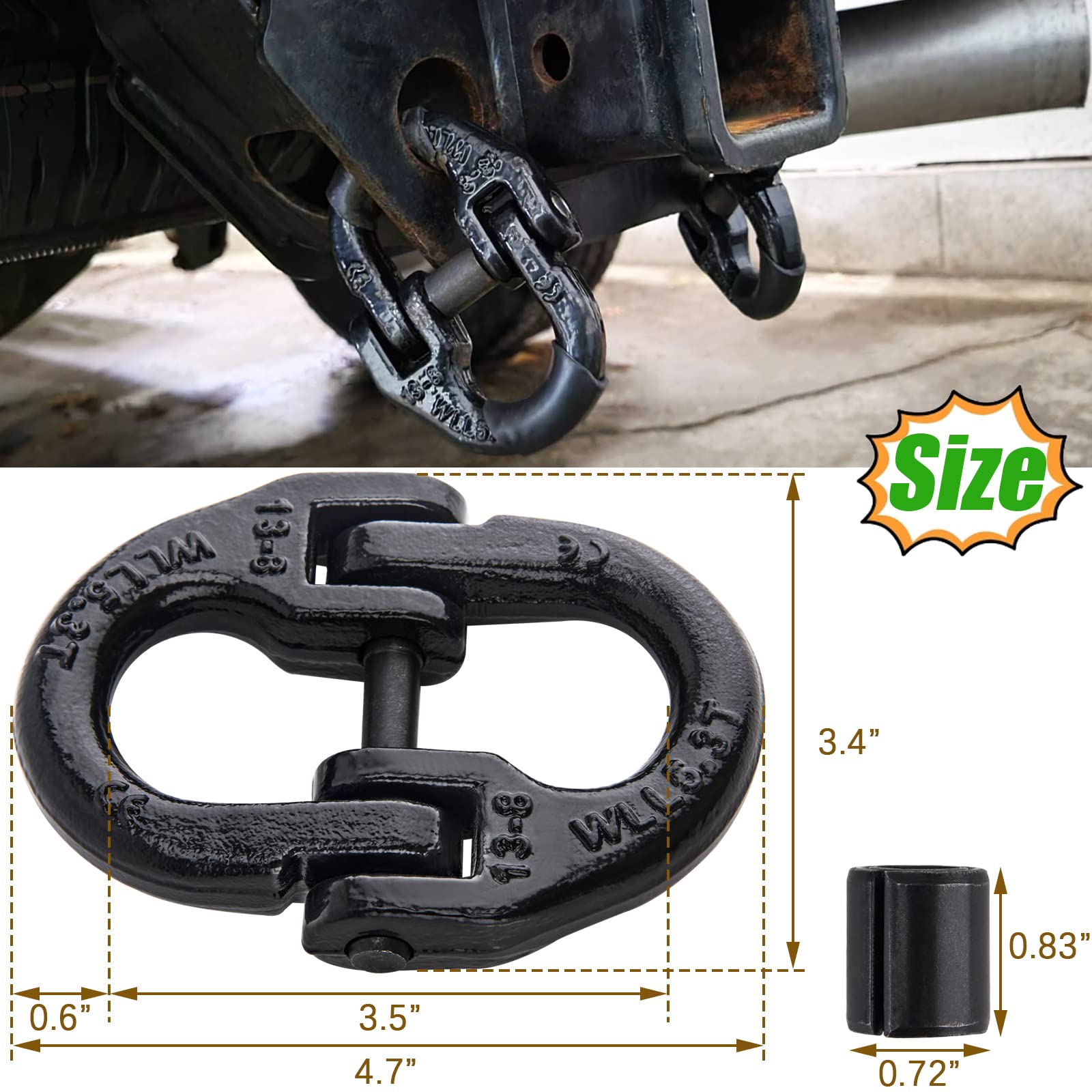 9TH SHOP Black powder coat image highlights rust resistance and durability.
