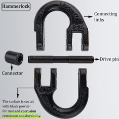 9TH SHOP Grade 80 hammerlock core emphasizes high-strength forged steel for demanding towing tasks.