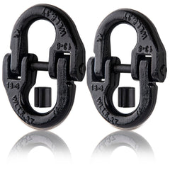 9TH SHOP Hammerlock connector front view showing rugged 12,000 lb capacity for heavy trailers.