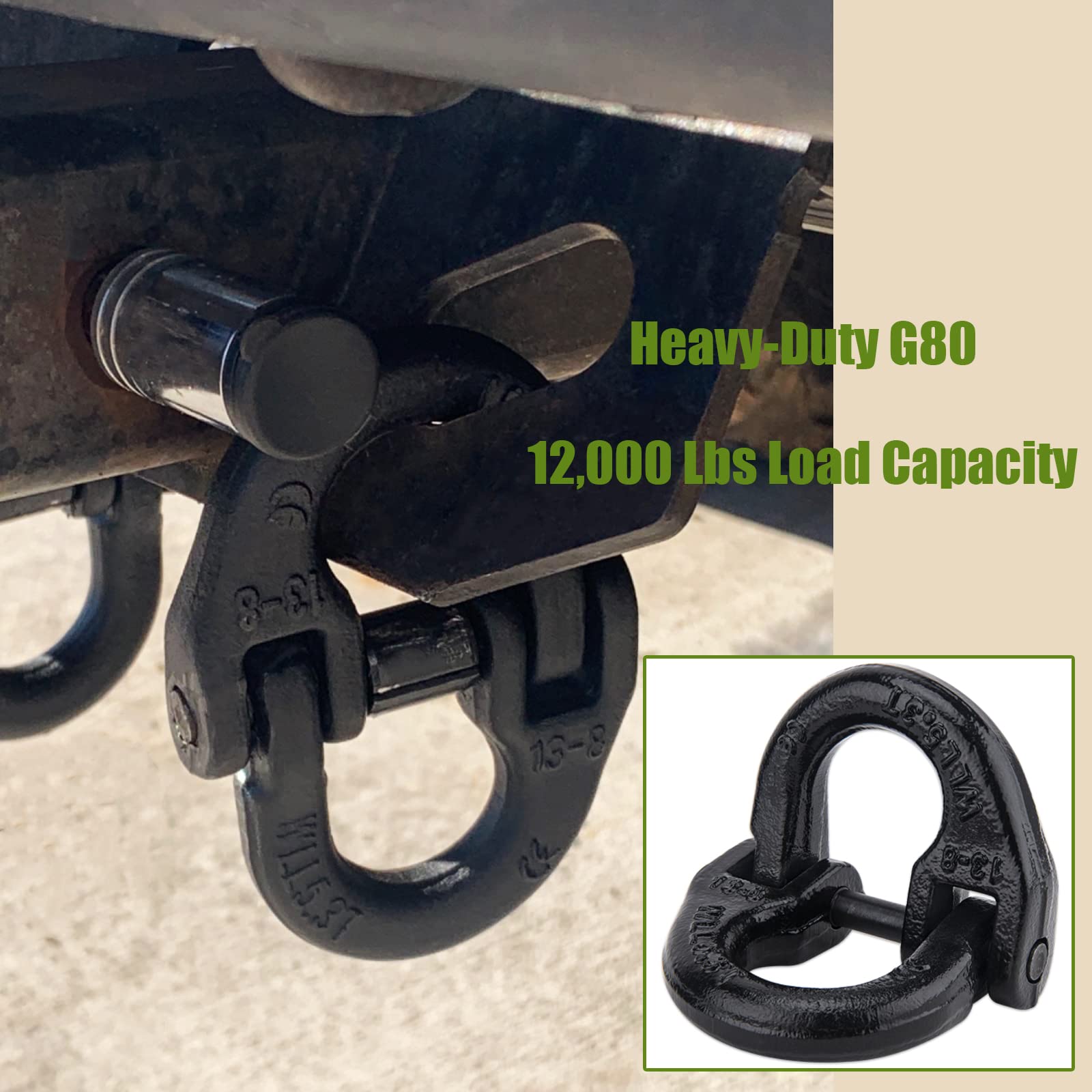 9TH SHOP Hammerlock safety lock image shows anti-drop pin for secure connections.