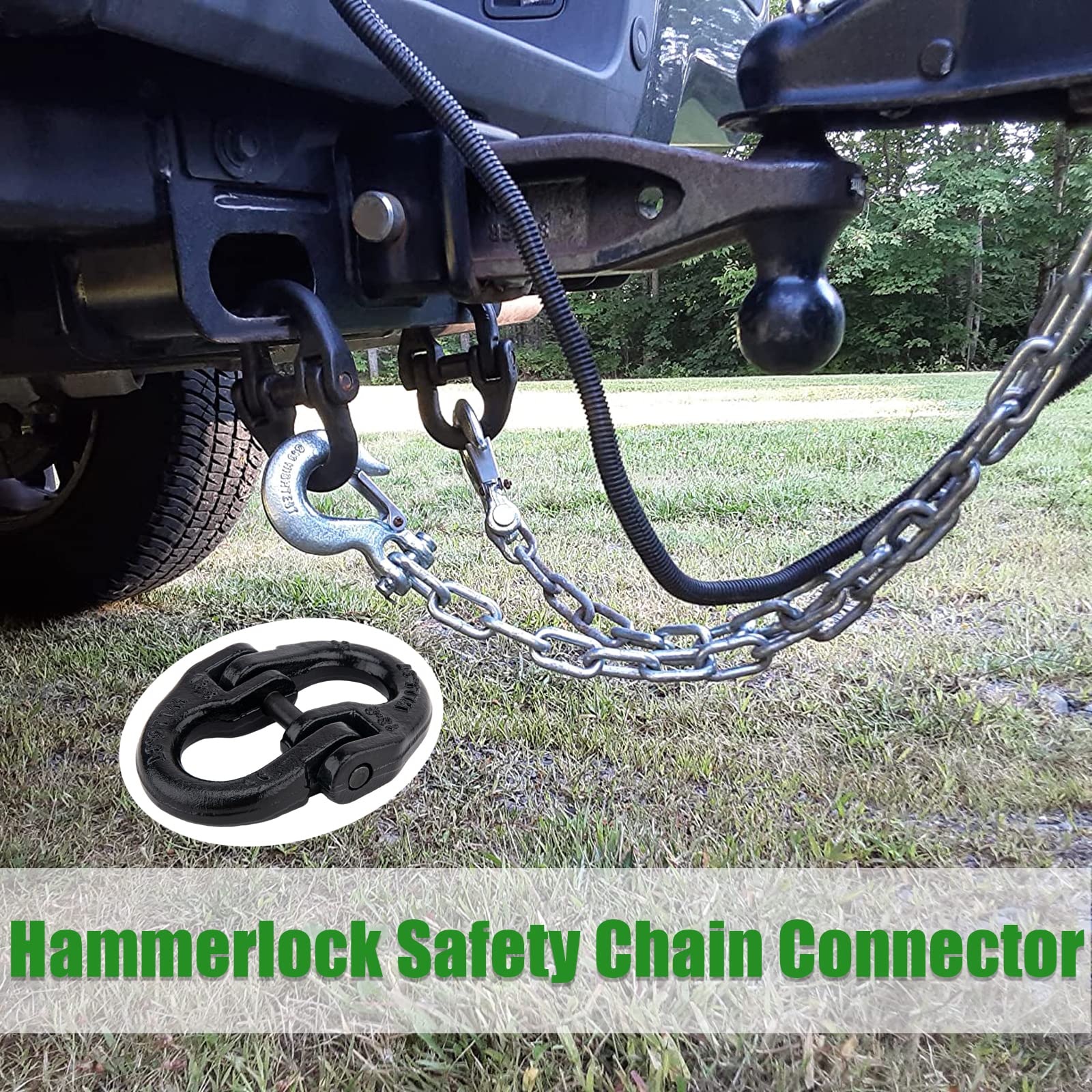 9TH SHOP Tow hitch setup image demonstrates simple installation and reliable performance.