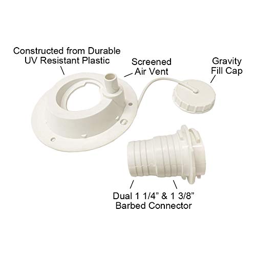 A.A 18-inch reinforced hose to connect to your water pump.