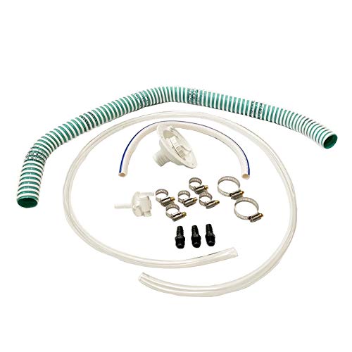 A.A Fresh Water Tank Accessory Hose Connection Kit components layout for RV setup.