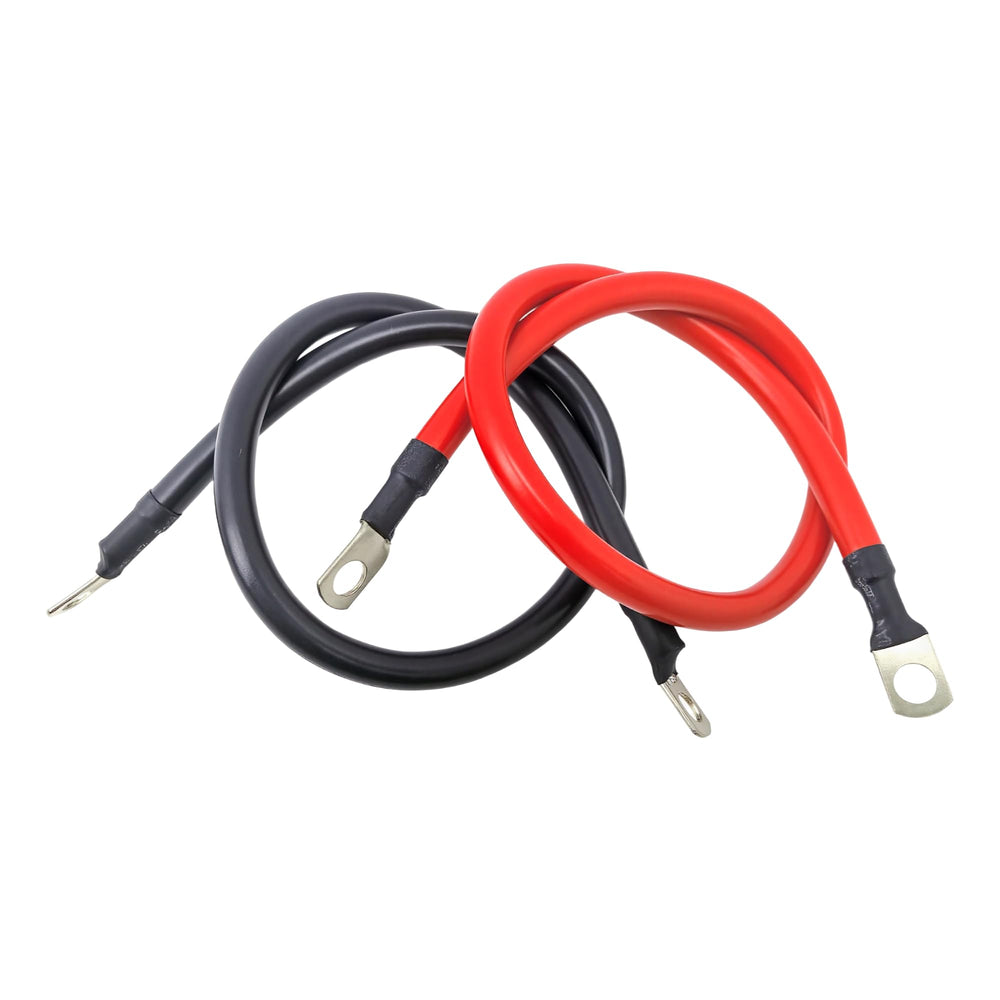 A ABIGAIL 1ft cable kit shown ready for inverter connections.
