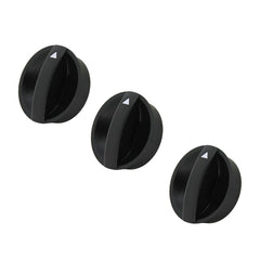 A ABIGAIL AC heater blower knob front view, durable replacement for Toyota Tacoma.