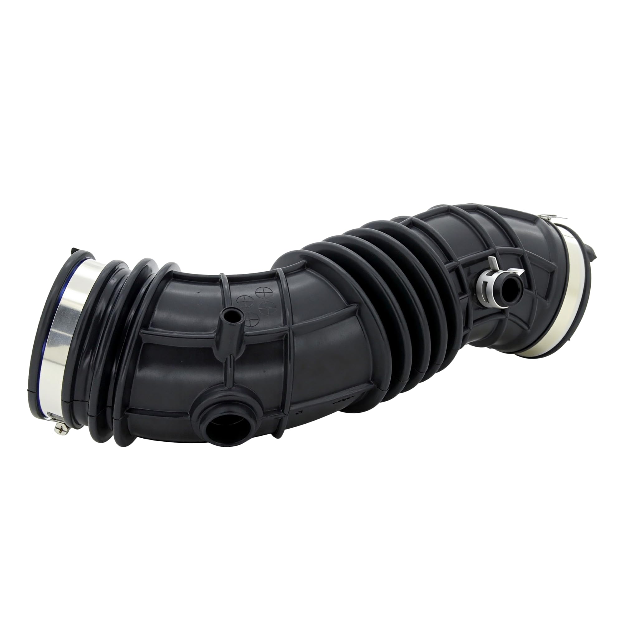 A ABIGAIL air intake hose on Honda Accord, front view, durable high-temperature rubber.