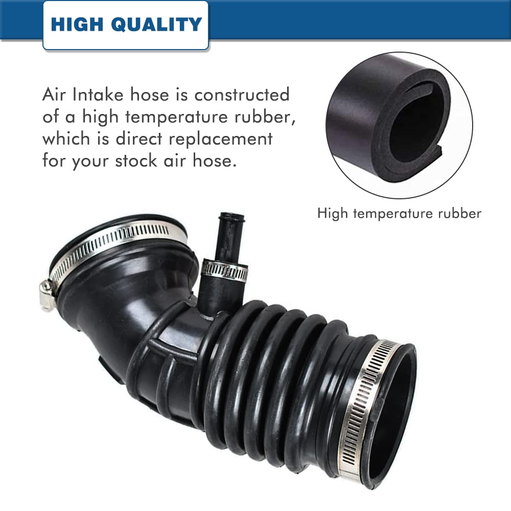 A ABIGAIL air intake hose in engine compartment, clean routing for reliable airflow.