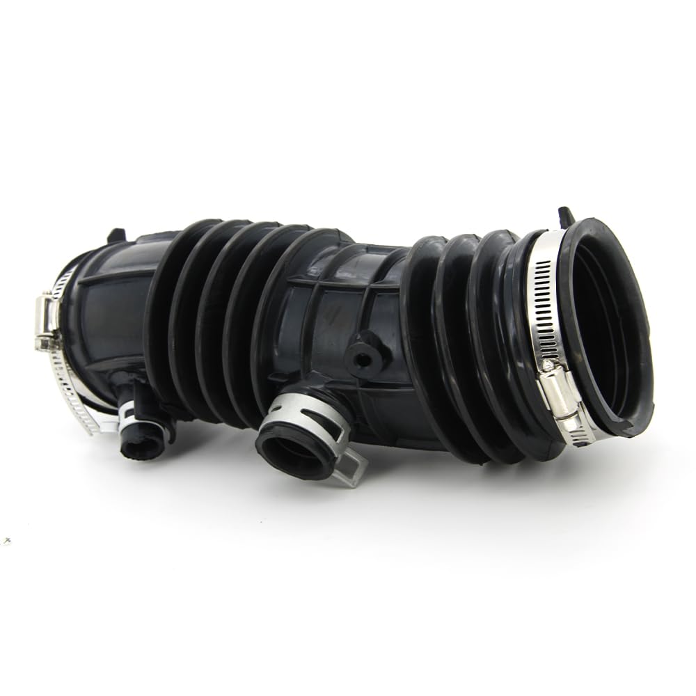 A ABIGAIL air intake hose front grill installation showing easy upgrade