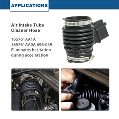 A ABIGAIL air intake hose in high-temp rubber signaling long service life and reliability