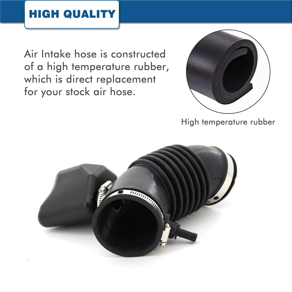 A ABIGAIL hose connecting to engine throttle body in Hyundai Elantra