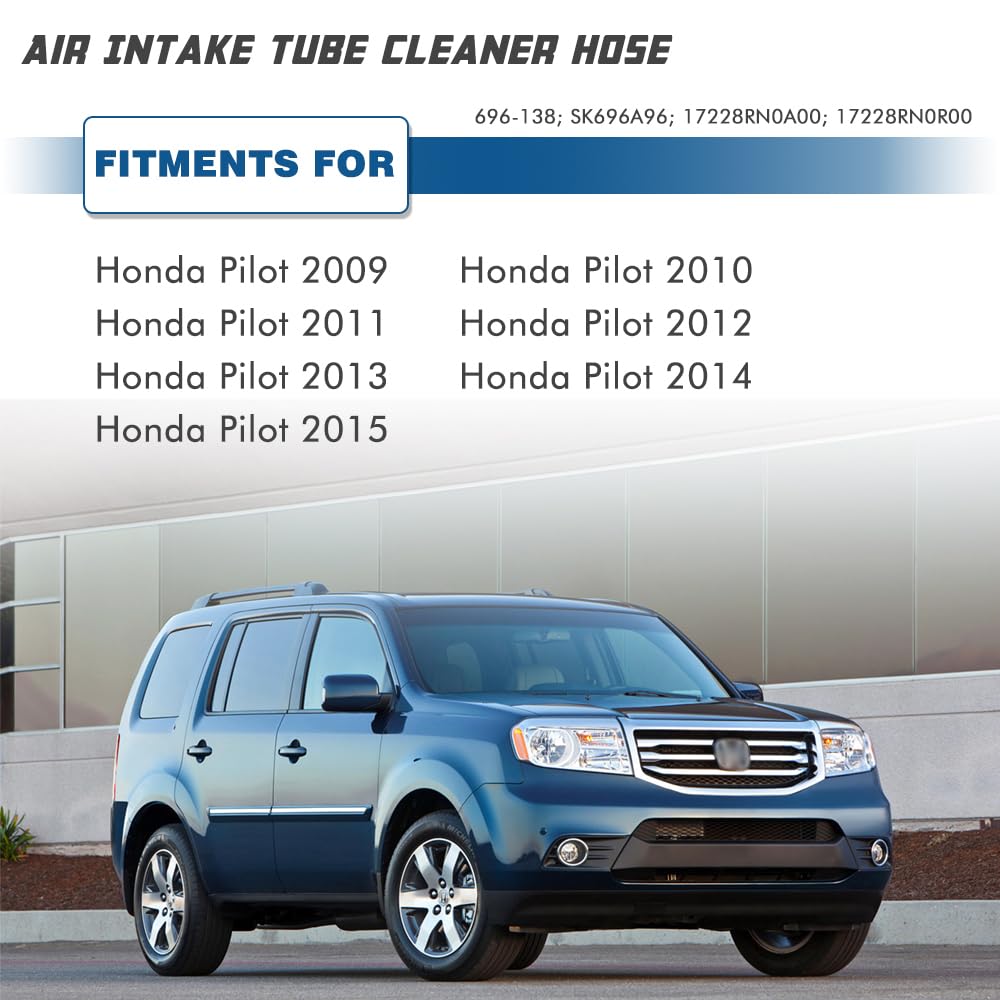 A ABIGAIL air intake hose, installation-ready packaging, easy Honda Pilot replacement.