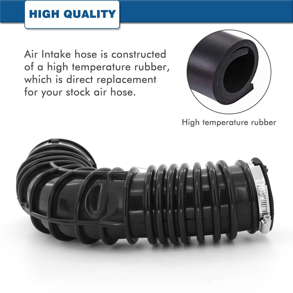 A ABIGAIL durable rubber air intake hose material withstands heat for reliability