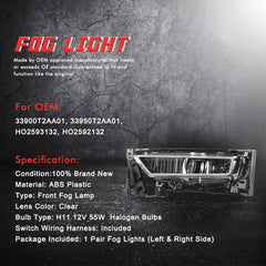 A ABIGAIL fog light with durable waterproof housing for all-weather use.