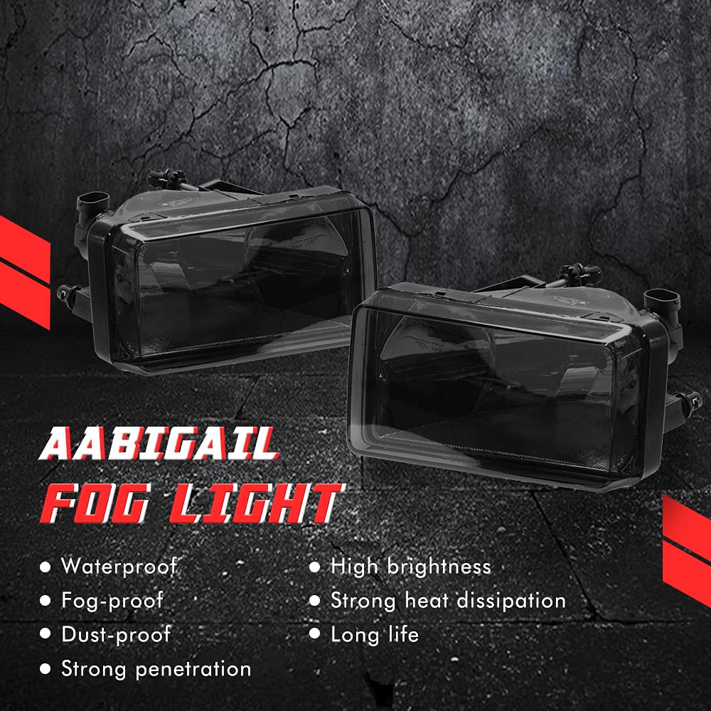 A ABIGAIL fog light housing showing waterproof design for all-weather use