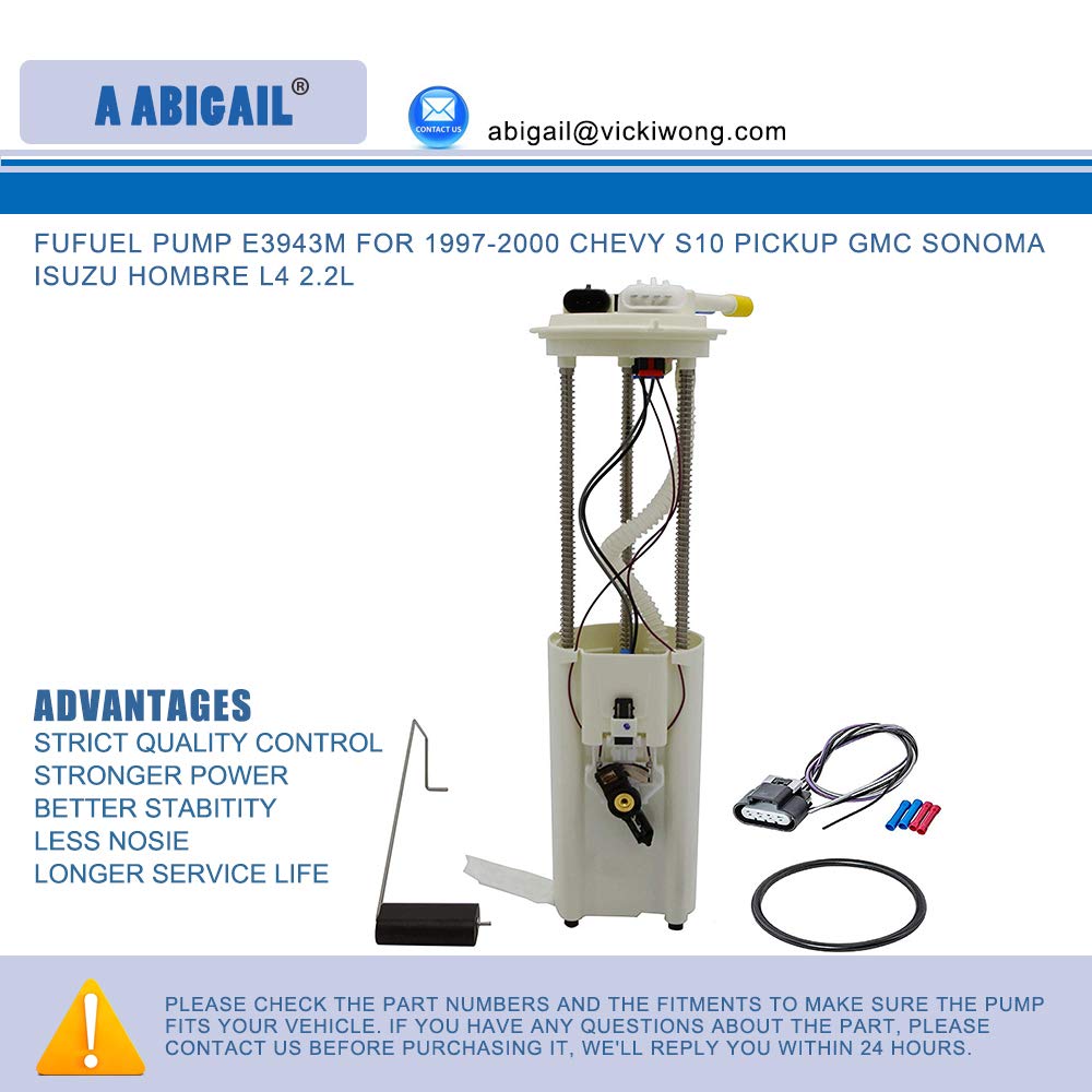 A ABIGAIL fuel pump sending unit supports smooth engine starts and stable idling.