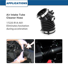 A ABIGAIL high-temp rubber hose maintains performance under engine heat