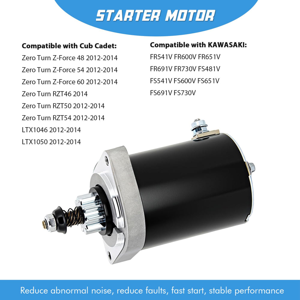 A ABIGAIL Kawasaki FR691V install-ready starter for direct replacement in compatible mowers.