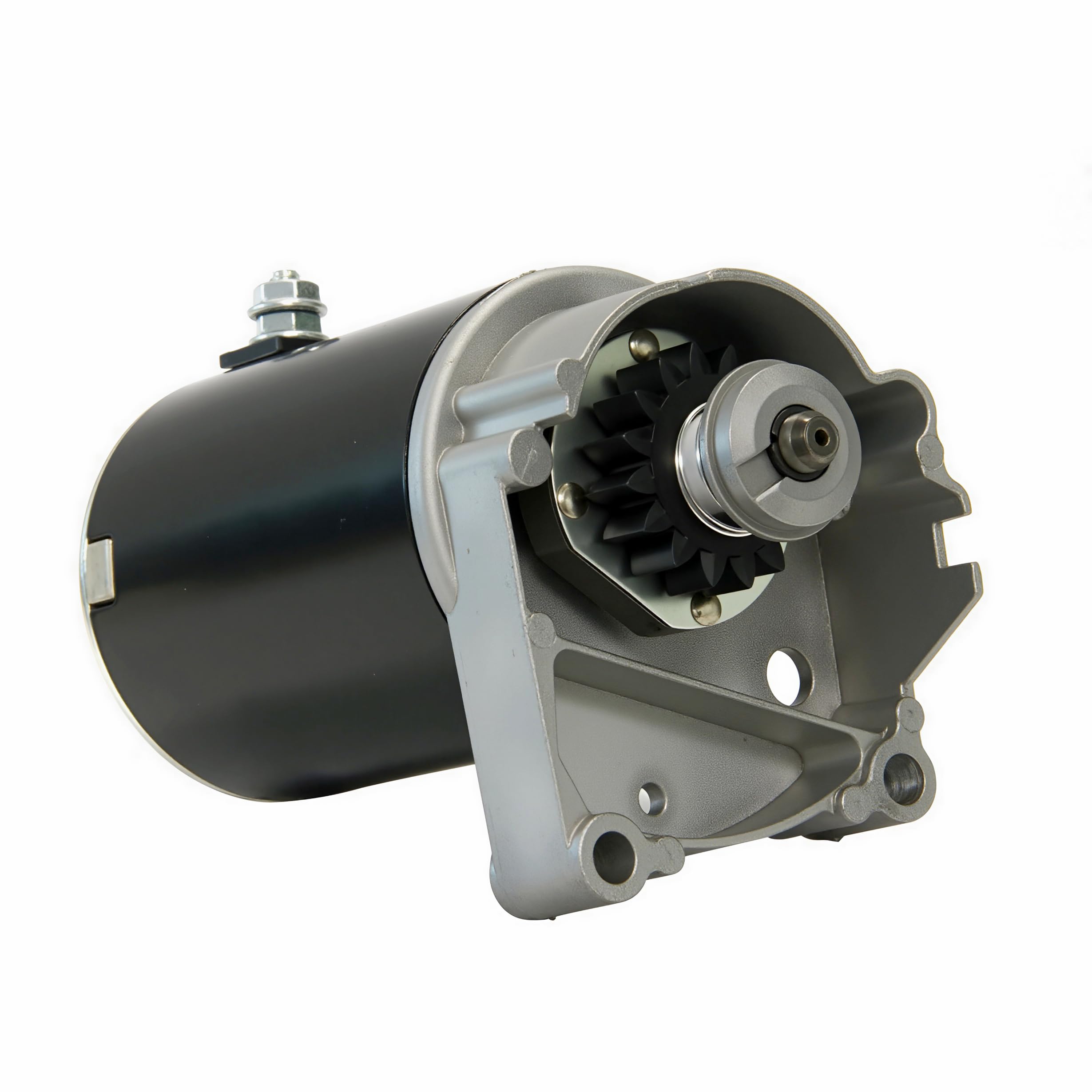 A ABIGAIL starter motor for Briggs V-Twin engines, front view, reliable OEM replacement.