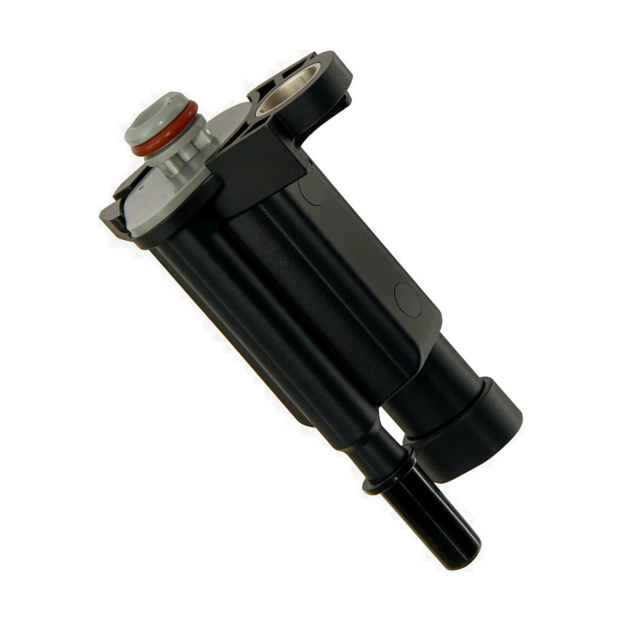 A ABIGAIL vapor canister purge valve front view demonstrating fit for GM trucks