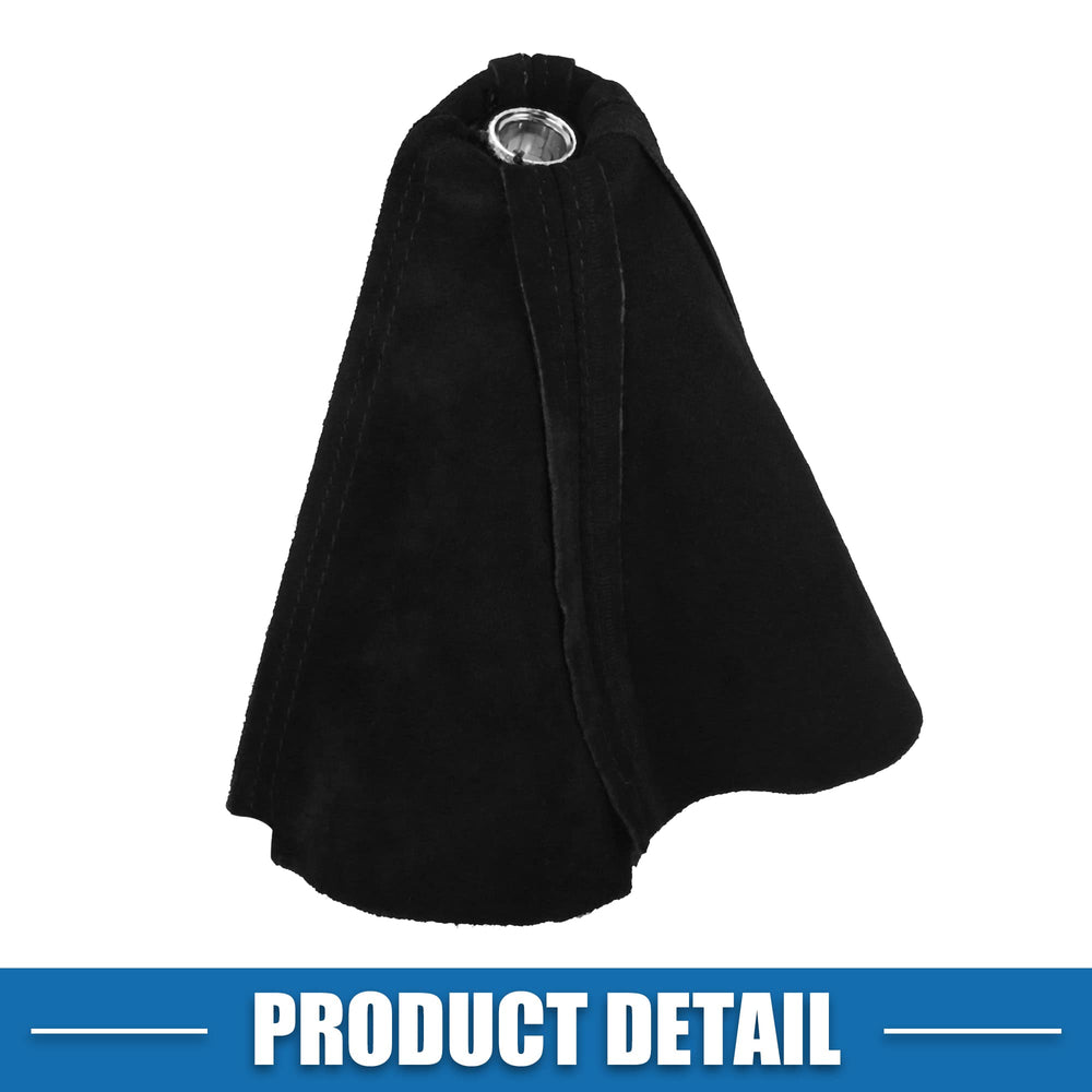 A ABSOPRO suede boot cover offers a soft touch and longevity.