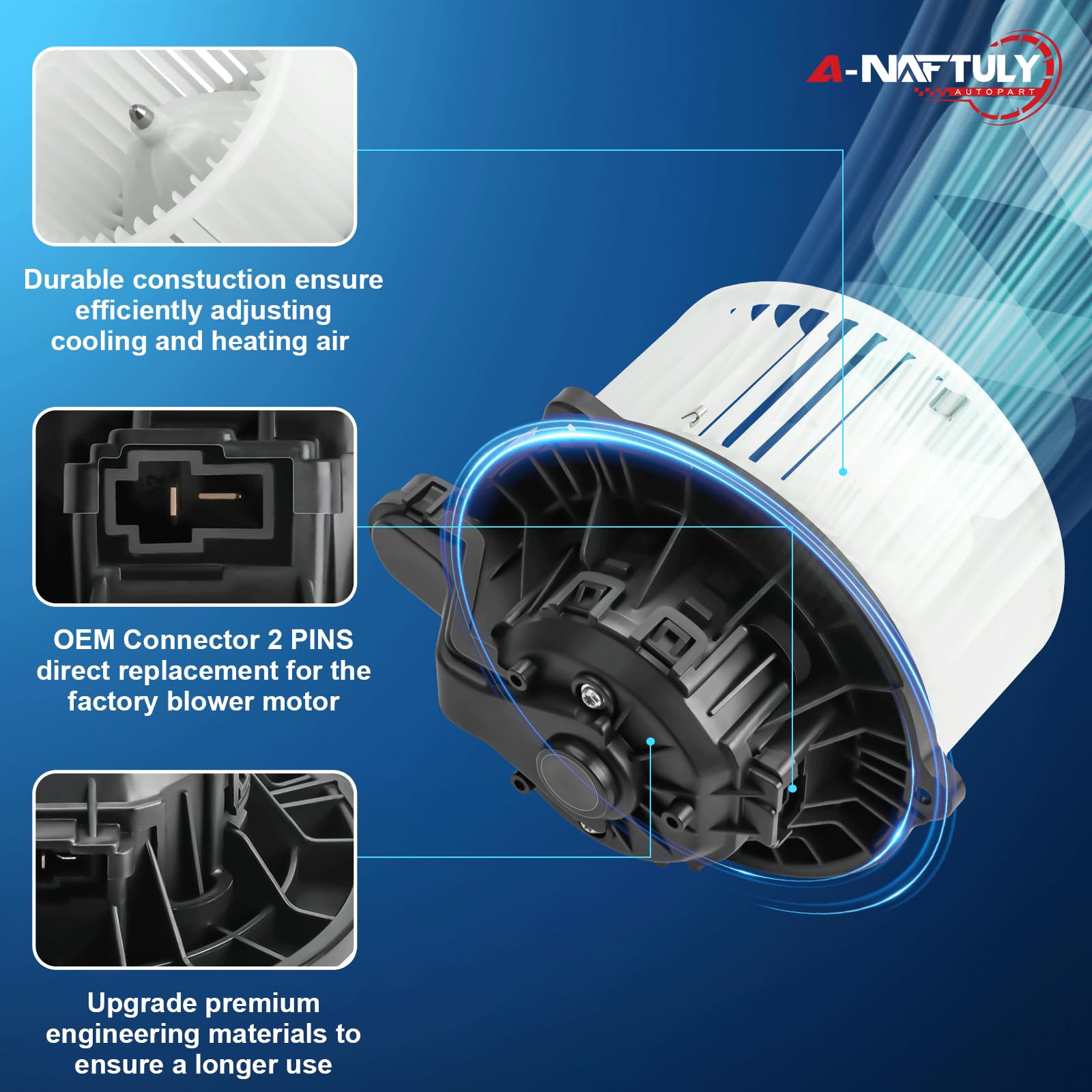 A-NAFTULY installation step view for easy plug-and-play fit