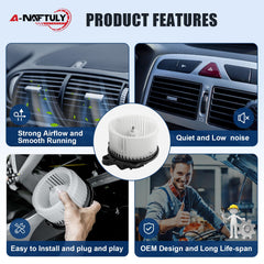 A-NAFTULY blower motor internal windings indicate durable, efficient performance