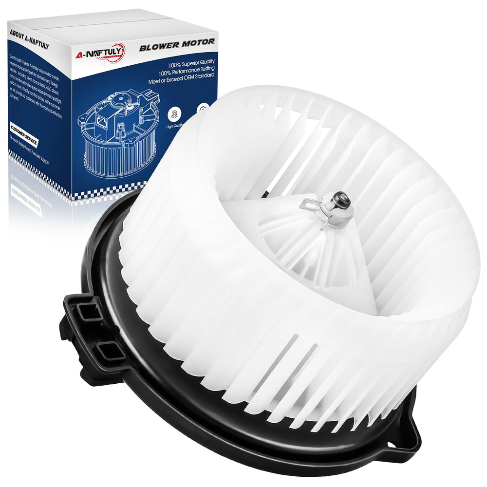 A-NAFTULY AC blower motor front view for Toyota Tacoma, steady airflow potential.