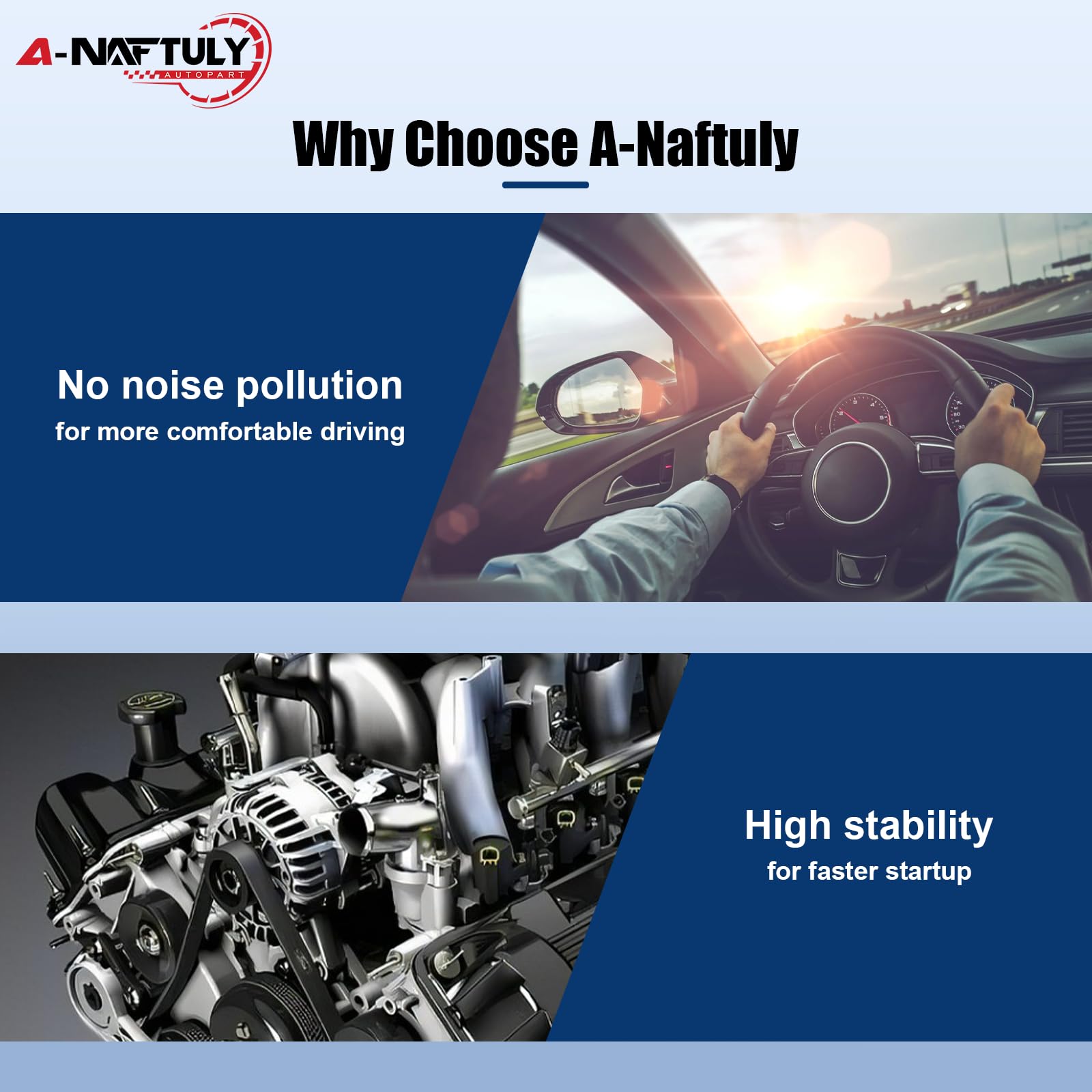 A-NAFTULY label shows OE part numbers for quick checks.