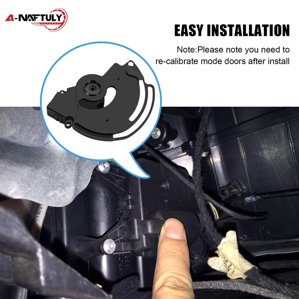 A-NAFTULY blend door actuator for GMC Sierra 1500 ensures easy one-person replacement.