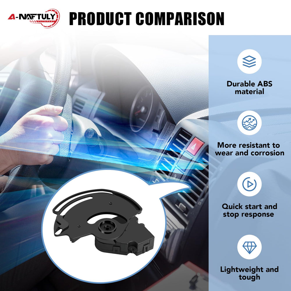 A-NAFTULY blend door actuator for Tahoe provides reliable HVAC performance.