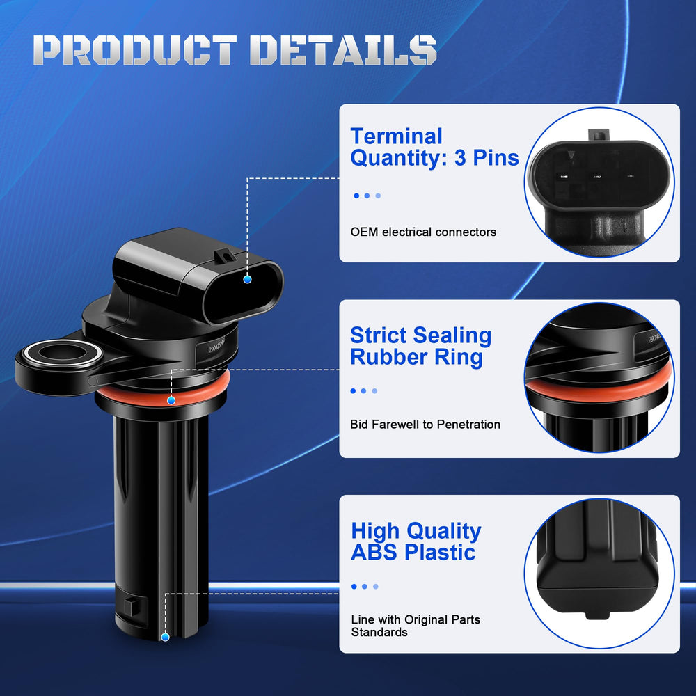 A-NAFTULY crankshaft sensor with detailed connector showing plug compatibility