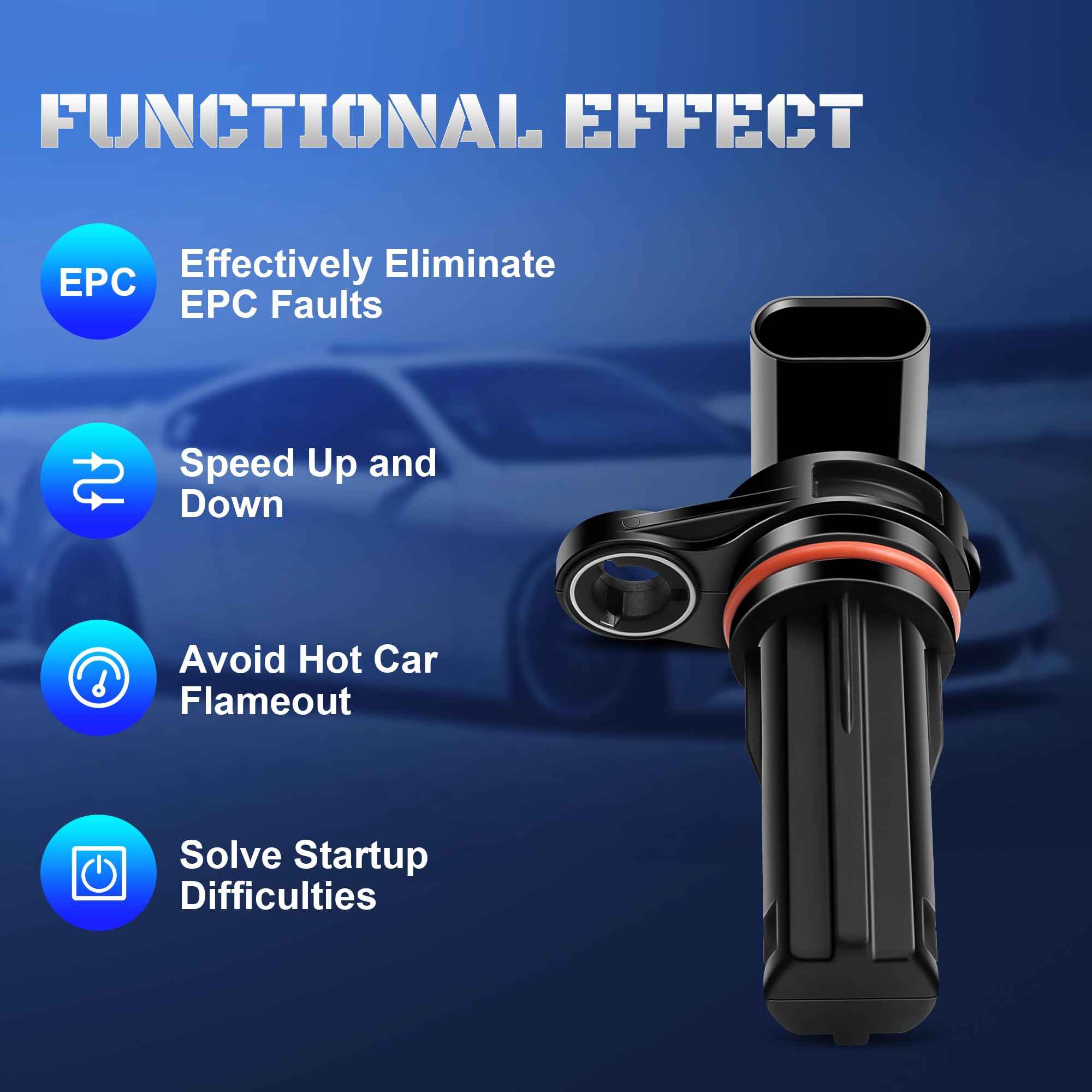 A-NAFTULY crankshaft sensor installed in engine demonstrating fitment