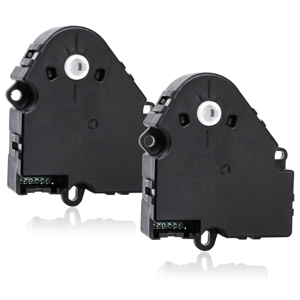 A-NAFTULY HVAC blend door actuator close-up showing durable ABS housing for reliable climate control.