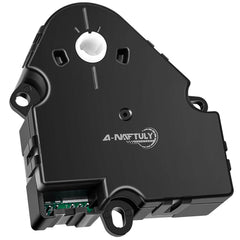 A-NAFTULY blend door actuator closeup showing durable ABS housing for reliable climate control
