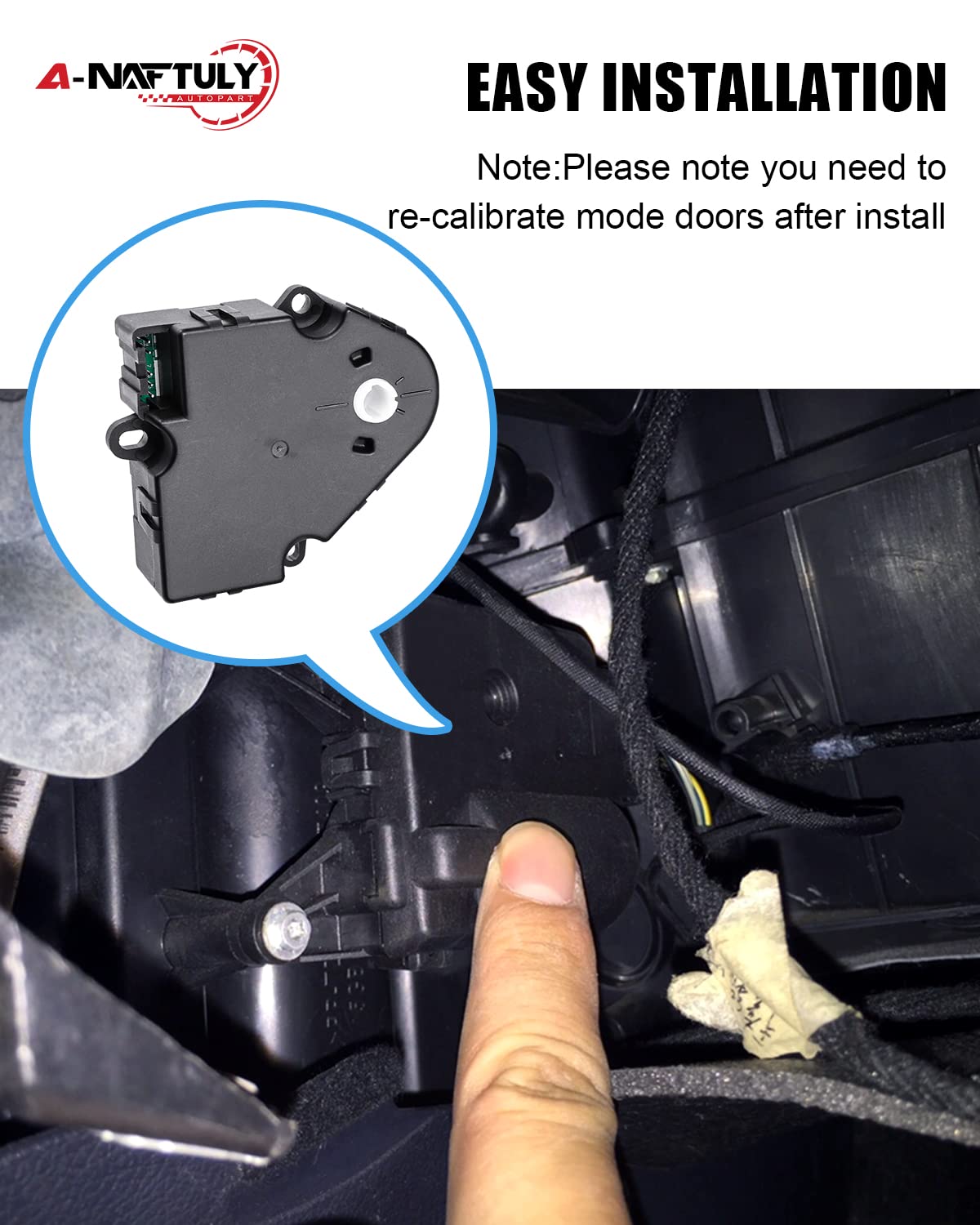 A-NAFTULY actuator internal circuit board detail for precise control